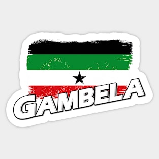 Gambela Region flag Sticker